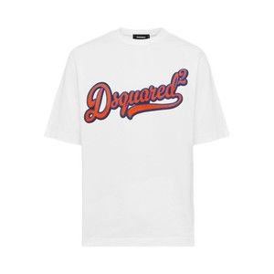 Dsquared2 Crew Neck T-Shirt With Bold Logo Detail - NWT